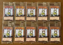 10 set Yugioh Rescue Rabbit NEYMAR JR Token 30th eFootball Promo Pack Sealed - Image 1