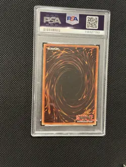 Yugioh WAVY FADED Polymerization LOB-059 1st Edition Misprint PSA 8 GRADED - Image 4