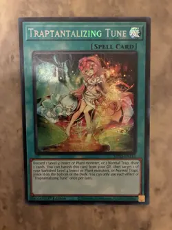 Yugioh! TCG - Traptantalizing Tune - Prismatic Secret Rare - MP25-EN143 - Image 1