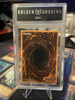 BLCR-EN072 Yugioh Chaos Valkyria Golden Grading Slab 9 Mint - Image 2