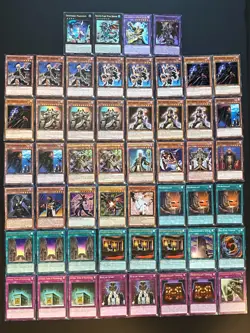 YUGIOH GRAVEKEEPER'S DECK- RECRUITER- DESCENDENT- SPY- RED-EYES- NECROVALLEY NM - Image 1