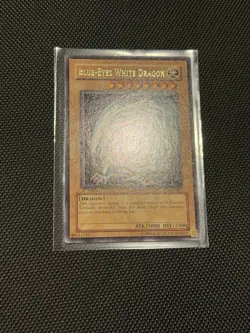 YuGiOh Blue-Eyes White Dragon SDK-001 1st Edition NEAR MINT NM Ultra Rare 2002 - Image 5