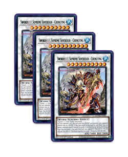 Yugioh! Swordsoul Supreme Sovereign - Chengying MZTM-EN089 (R) 1st Ed 3x - Image 1