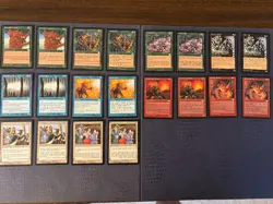 MTG Weatherlight Lot of 20 cards - English and Korean - Lightly Played - Image 2