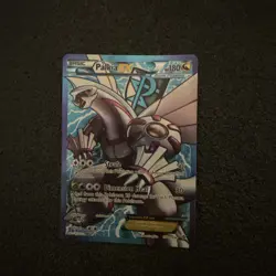 Pokemon Palkia EX TCG Full Art Holo Ultra Rare Card 100/101 Plasma Blast - Image 1