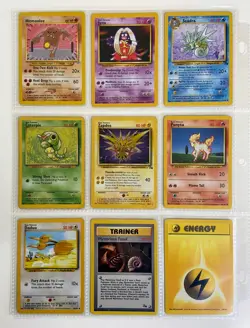 Pokemon Card Binder Collection - Vintage Card Lot | 1999-2000 WOTC Rare/Uncommon - Image 1