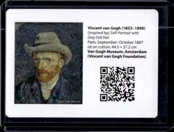 2023 Pokemon x Van Gogh Museum QR Code Card Only - Image 1