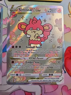 Pokemon 4 Card Lot Deoxys Vstar Snorlax TG10 Simisear Vstar Clemont's Quick Wit - Image 5
