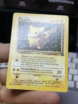 Pikachu 1 1999 27 2000 Black Star Promo Vintage Pokemon Card Lot WOTC - Image 4