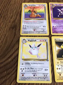 Pokemon Card Lot Fossil, Jungle, Base 2, Vintage MP/HP Lot Of 10 Rare - Image 2