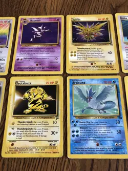Pokemon Card Lot Fossil, Jungle, Base 2, Vintage MP/HP Lot Of 10 Rare - Image 3