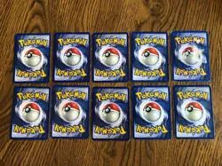 Pokemon Card Lot Fossil, Jungle, Base 2, Vintage MP/HP Lot Of 10 Rare - Image 5
