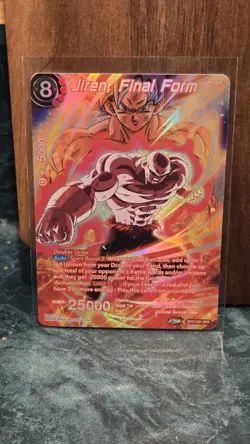 Dragon Ball Super Card Game Jiren, Final Form BT27-021 SPR History of Z DBS TCG - Image 1