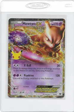 Mewtwo EX 54/99 HOLO Celebrations 25th Anniversary Pokemon Card NM - Image 1