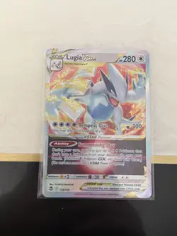 Pokemon TCG Lugia VSTAR 139/195 Ultra Rare Silver Tempest Pokemon Card NM M MEW - Image 1