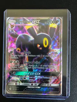 Umbreon GX - 80/149 - Pokemon Sun & Moon Base Set Ultra Rare Card - Image 1