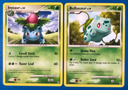 Ivysaur 51/132 and Bulbasaur 77/132 Secret Wonders Regular Pokemon Card LOT TCG - Image 1