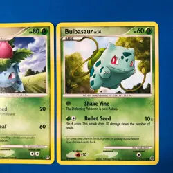 Ivysaur 51/132 and Bulbasaur 77/132 Secret Wonders Regular Pokemon Card LOT TCG - Image 3