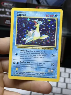 Lapras 10/62 Muk 13/62 Fossil 1999 Holo Rare Vintage Pokemon Card Lot WOTC - Image 3