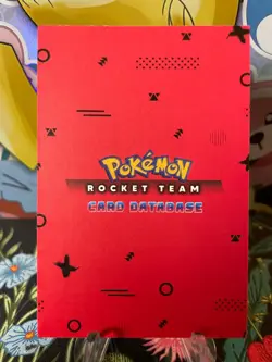 Pikachu Poncho Gengar Magenta Holo BOX HIT Team Rocket Card Pokemon - Image 2