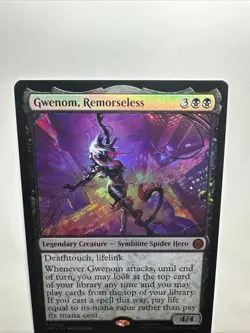 Gwenom, Remorseless Marvel's Spider-Man Foil 2025 Magic: The Gathering Card NM - Image 2