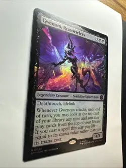 Gwenom, Remorseless Marvel's Spider-Man Foil 2025 Magic: The Gathering Card NM - Image 4