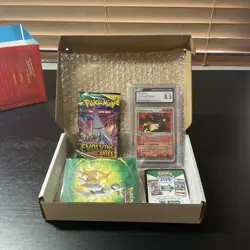 MYSTERY Pokemon TCG COLLECTION BOX- pokepala - VINTAGE PACKS - GRADED CARD 🔥 - Image 2