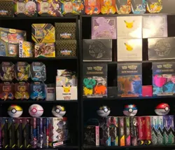 MYSTERY Pokemon TCG COLLECTION BOX- pokepala - VINTAGE PACKS - GRADED CARD 🔥 - Image 5