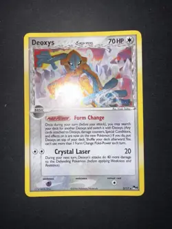 Deoxys Delta Species 2/17 Holo Bleed Rare Pokemon TCG POP Series 4 Card LP-NM - Image 1