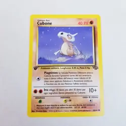Pokemon CUBONE 50/64 Jungle Card - ITALIAN -Never Played - NM/M - Image 2