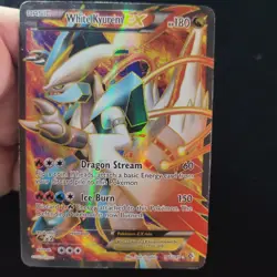 Pokemon TCG White Kyurem EX Ultra Rare Card 146/149 Heavily Played - Image 2