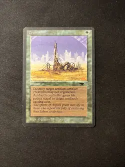 Crumble Antiquities Mtg NM1 - Image 1