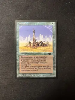 Crumble Antiquities Mtg NM2 - Image 1