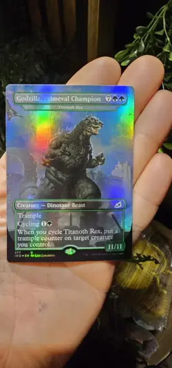 Godzilla, Primeval Champion - Titanoth Rex Ikoria: Lair of Behemoths Foil - Image 1