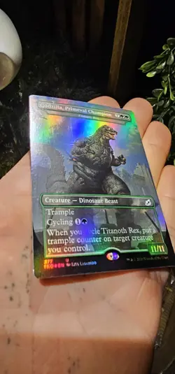 Godzilla, Primeval Champion - Titanoth Rex Ikoria: Lair of Behemoths Foil - Image 2