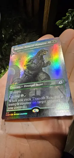 Godzilla, Primeval Champion - Titanoth Rex Ikoria: Lair of Behemoths Foil - Image 3