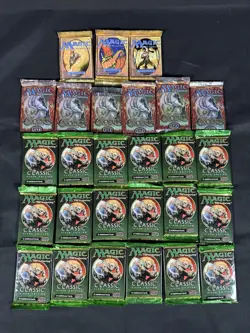 Magic The Gathering Packs 4th And 5th And Exodus Packs All Sealed - Image 1