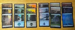 Magic The Gathering Spider Man Lands Lot Of 41 Foil And Non Foil SPM Lands ⭐ - Image 1