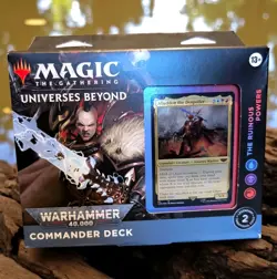 MTG Warhammer 40K Commander Deck The Ruinous Powers Sealed | Abaddon Despoiler 195166173467 - Image 1