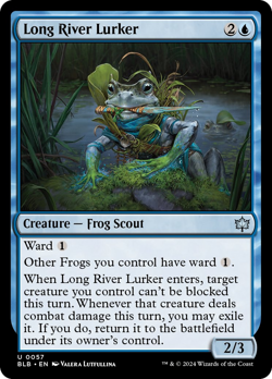 Long River Lurker [Bloomburrow] Magic MTG - Image 1