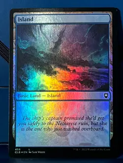 MTG Commander Legends: Baldur's Gate Island (458) Foil CLB NM - Image 1