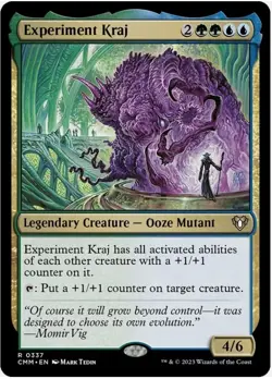 Experimental Kraj Commander Masters Magic The Gathering MTG rare ooze mutant - Image 1