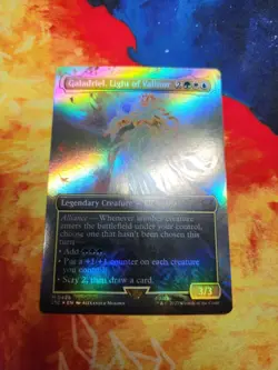 Galadriel, Light of Valinor (Borderless) - Lord of the Rings - Foil NM - Image 1