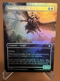 Youthful Valkyrie (Borderless) Foundations Foil - Image 1