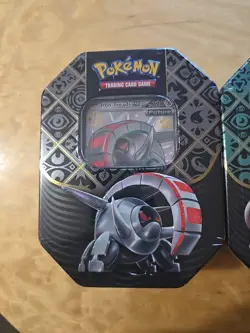FACTORY SEALED-NEW- Pokemon TCG Paldean Fates Great Tusk & Iron Treads ex Tin - Image 3