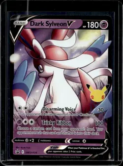 2019-2023 Pokemon SWSH Black Star Promos Dark Sylveon V #SWSH134 - Image 1