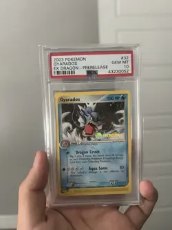 Pokemon Gyarados 32/97 - PRERELEASE - Promo - Psa 10 - Image 1