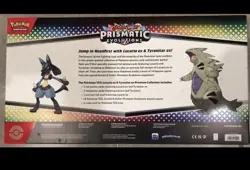 PRISMATIC EVOLUTIONS Lucario EX and Tyranitar EX Premium Collection Sam’s Club - Image 2