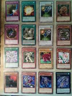 Vintage Yu-Gi-Oh 55 Cards Lot. 15 Silver Letter Rares & 40 Commons. - Image 1