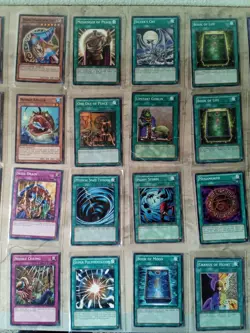 Vintage Yu-Gi-Oh 55 Cards Lot. 15 Silver Letter Rares & 40 Commons. - Image 2